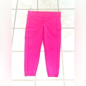 GAP Capri Leggings Hot Pink